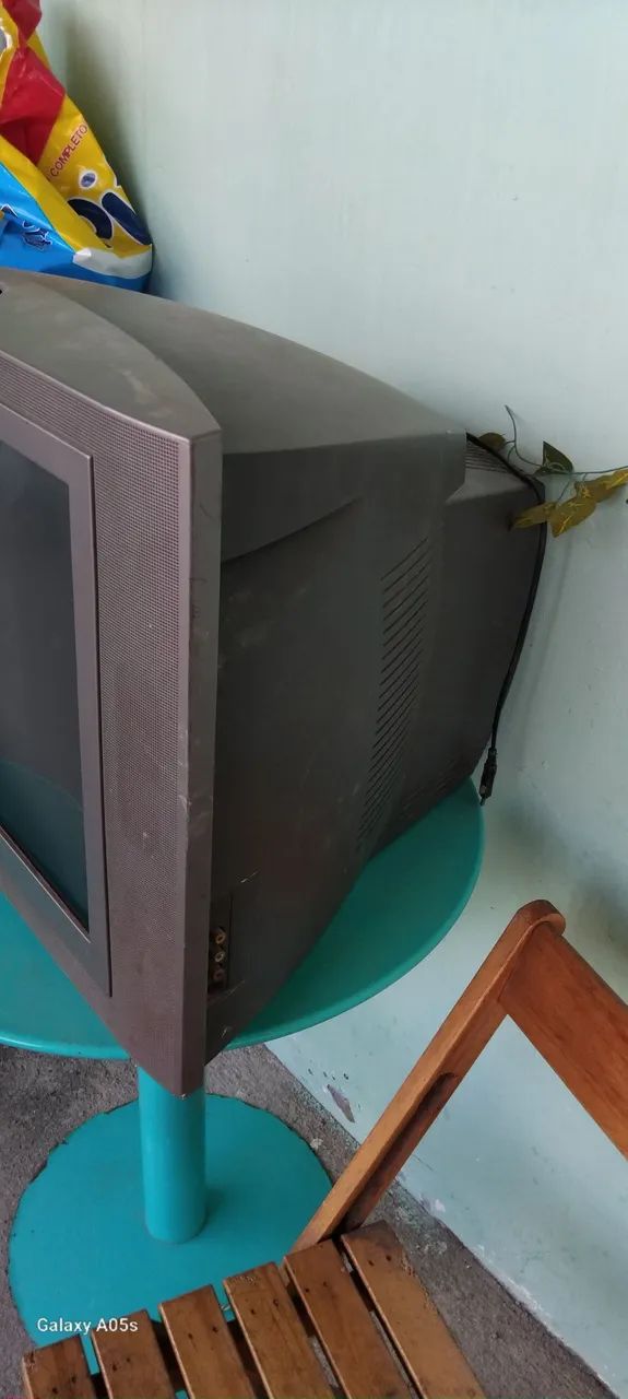 Tv antiga funcionando  - Foto 2