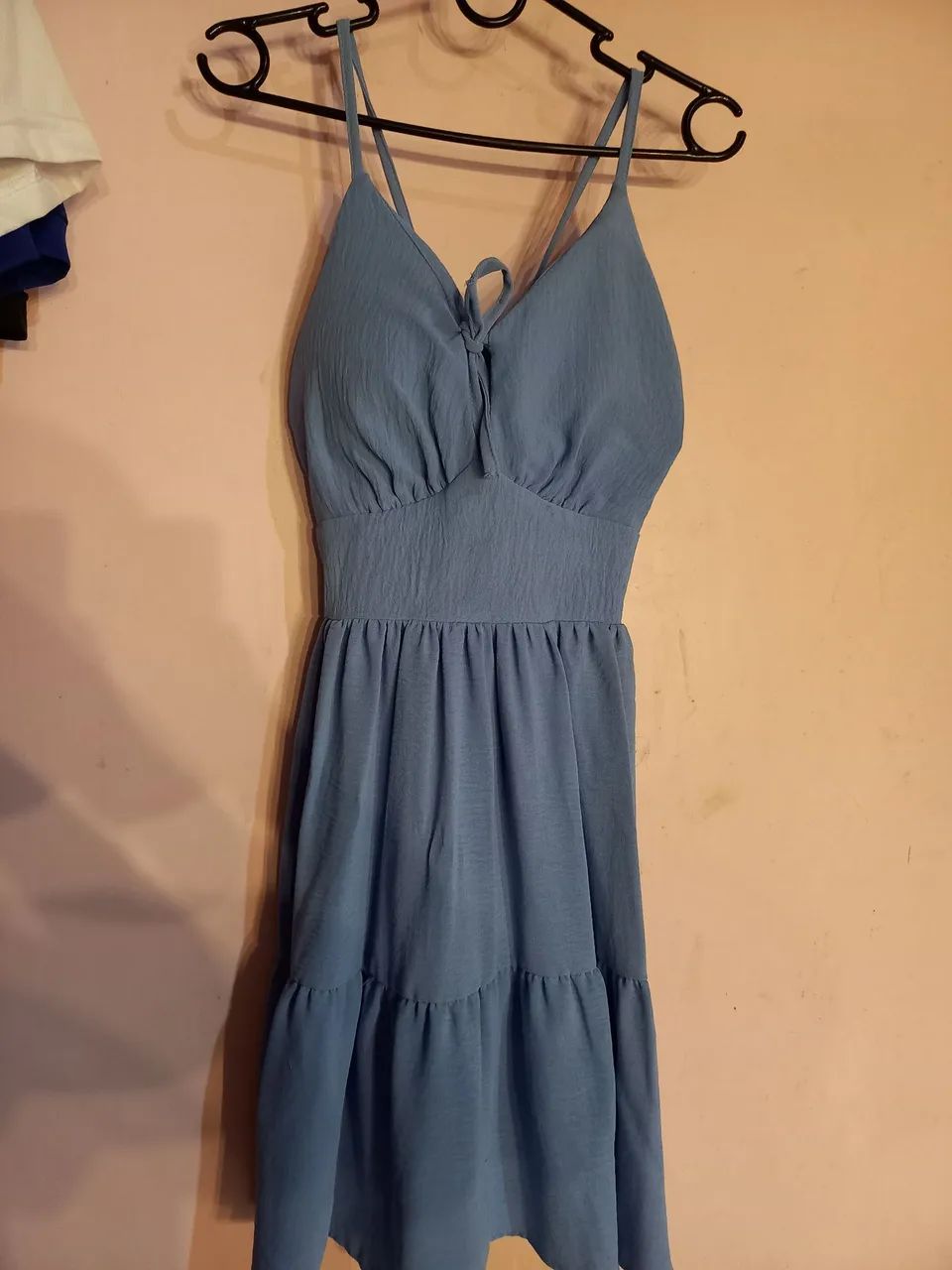 Vestido azul claro