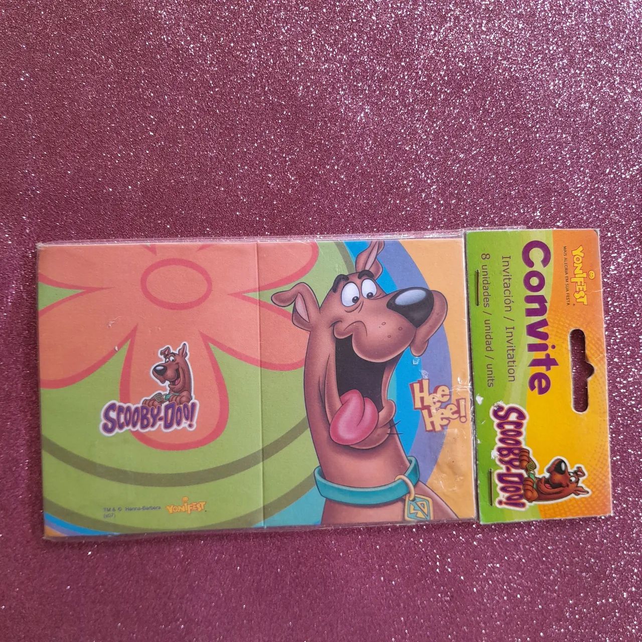 Kit convites Pica-Pau, Smurfs, Tom e Jerry, Speed Racer, Kamen Rider e Scooby-Doo - Foto 5