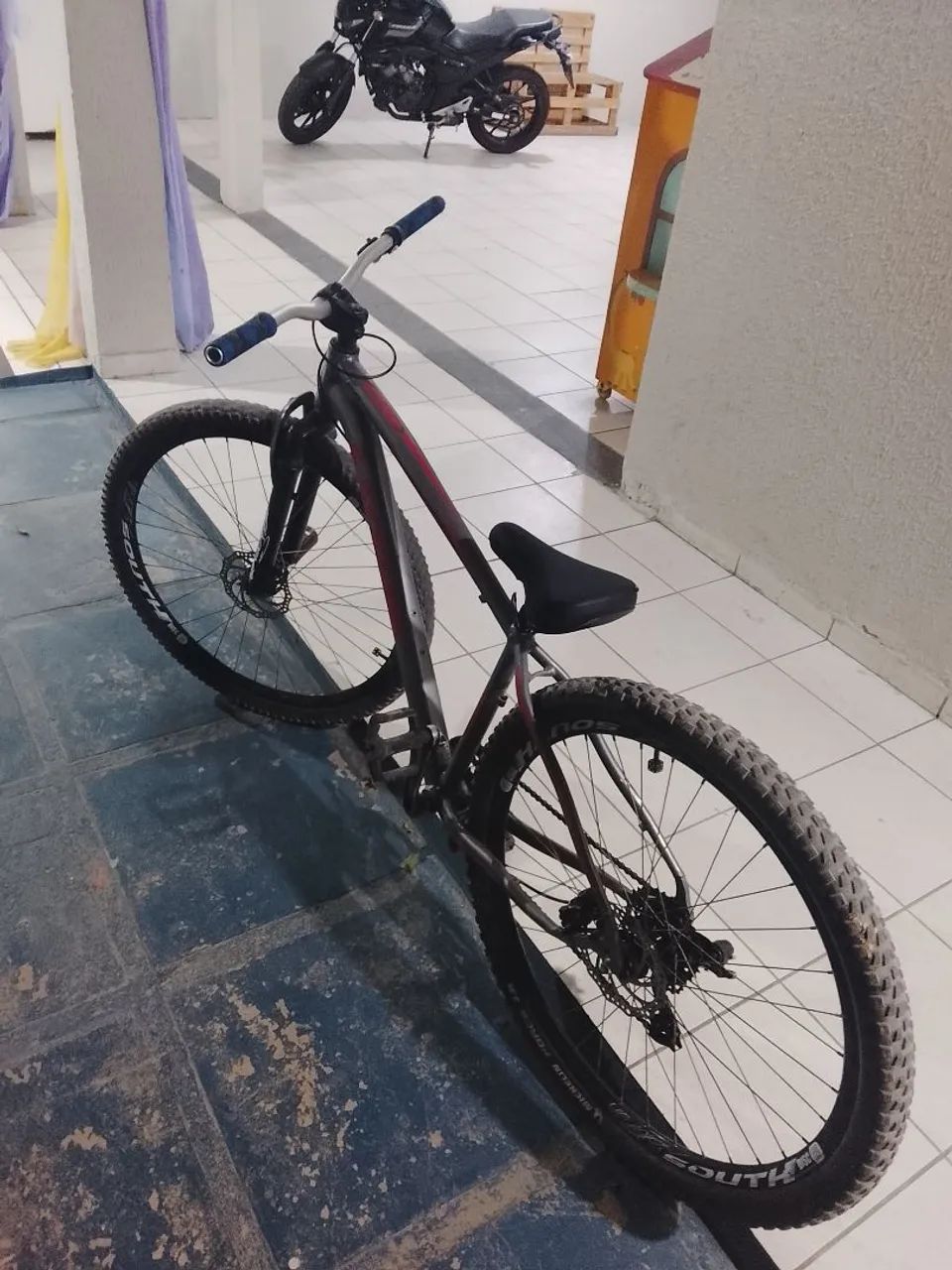 Bicicleta aro 29 montada  - Foto 5