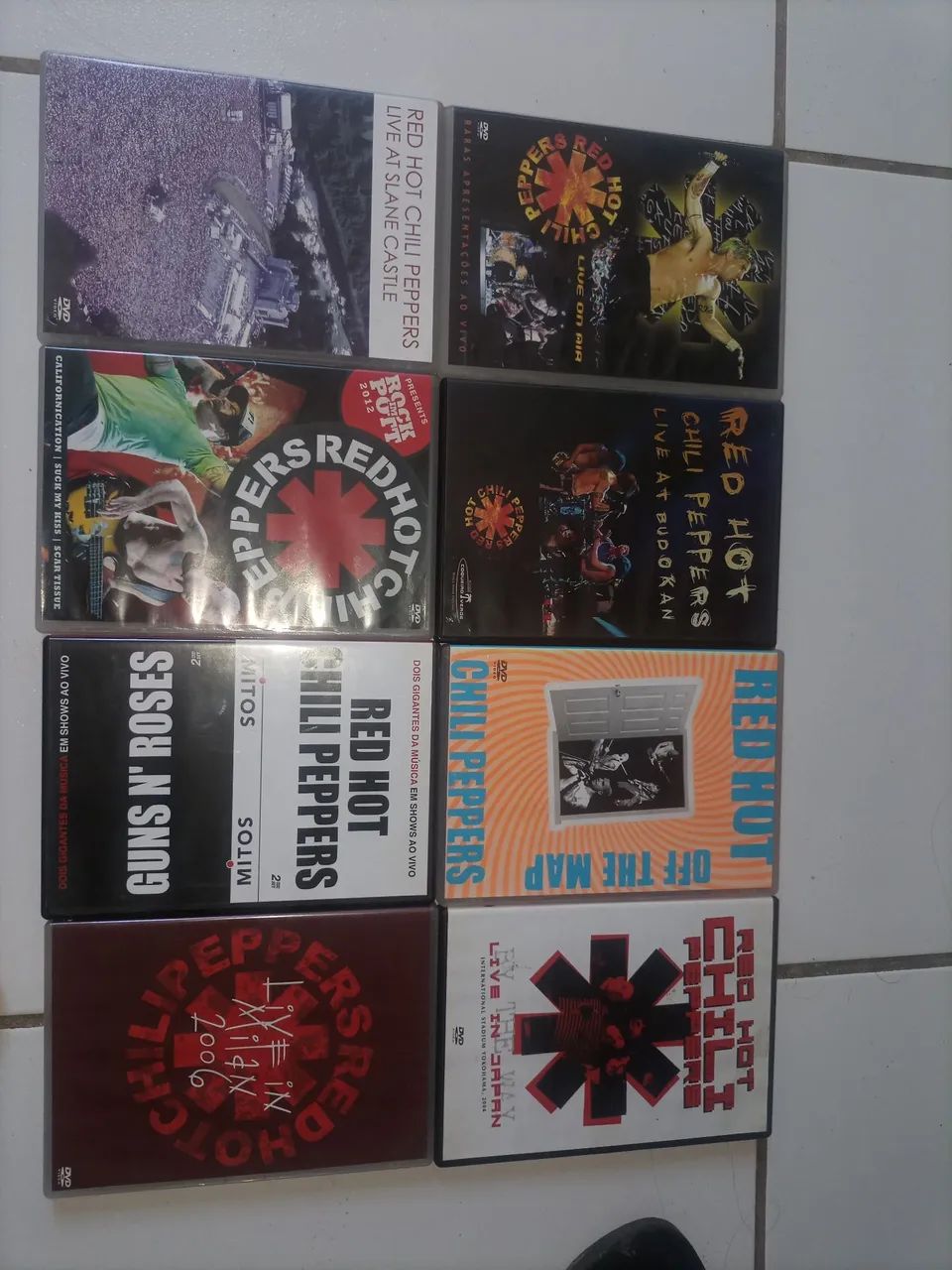 DVDS Shows RED HOT CHILI PEPPERS 