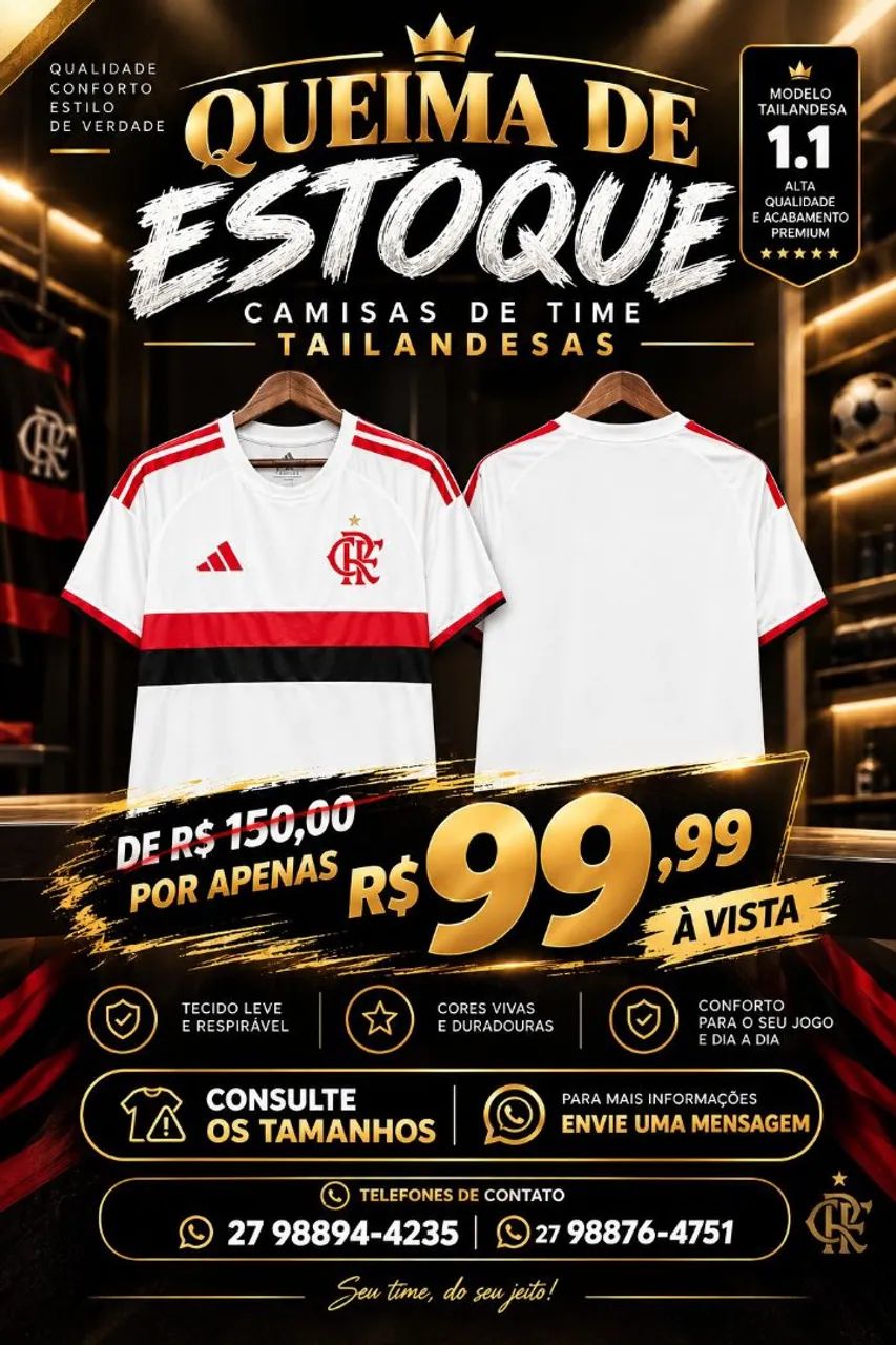 Camisa time  - Foto 4