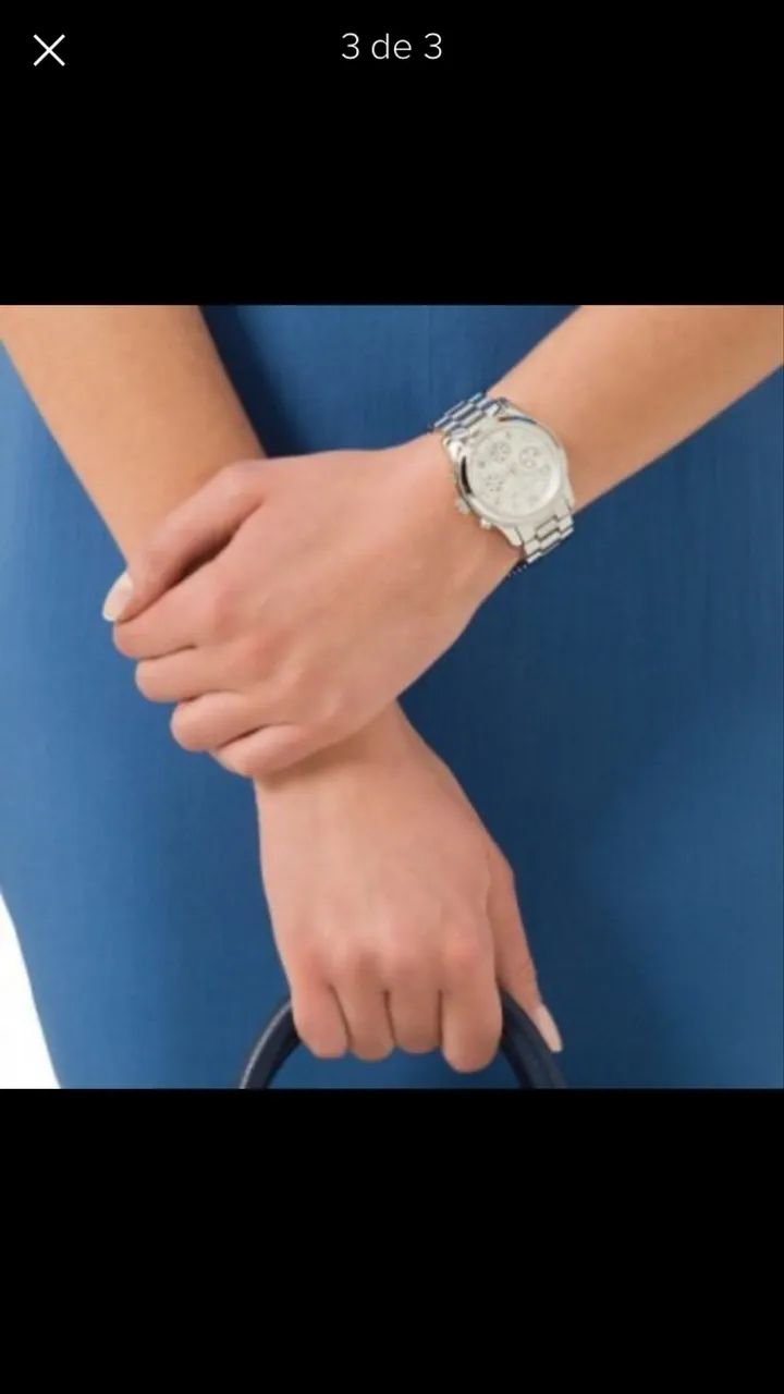 Relógio de aço Michael Kors - Foto 2