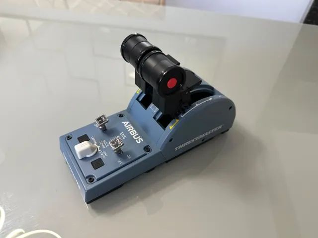 Thrustmaster Tca Quadrant Airbus Edition Azul-claro - Foto 5