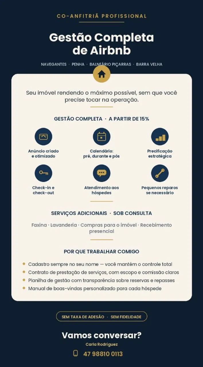 Gestão airbnb - Administrador