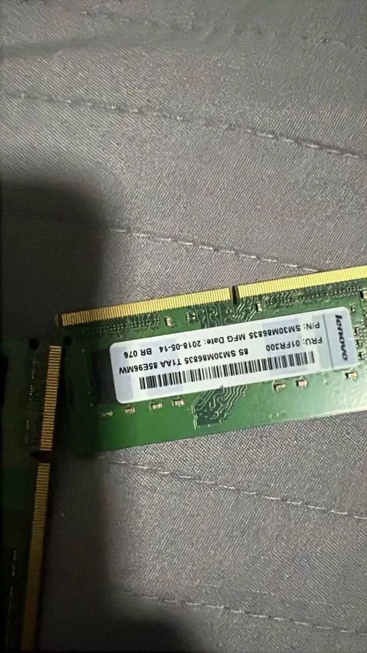 Memória RAM 4G E M2 256GB - Foto 3