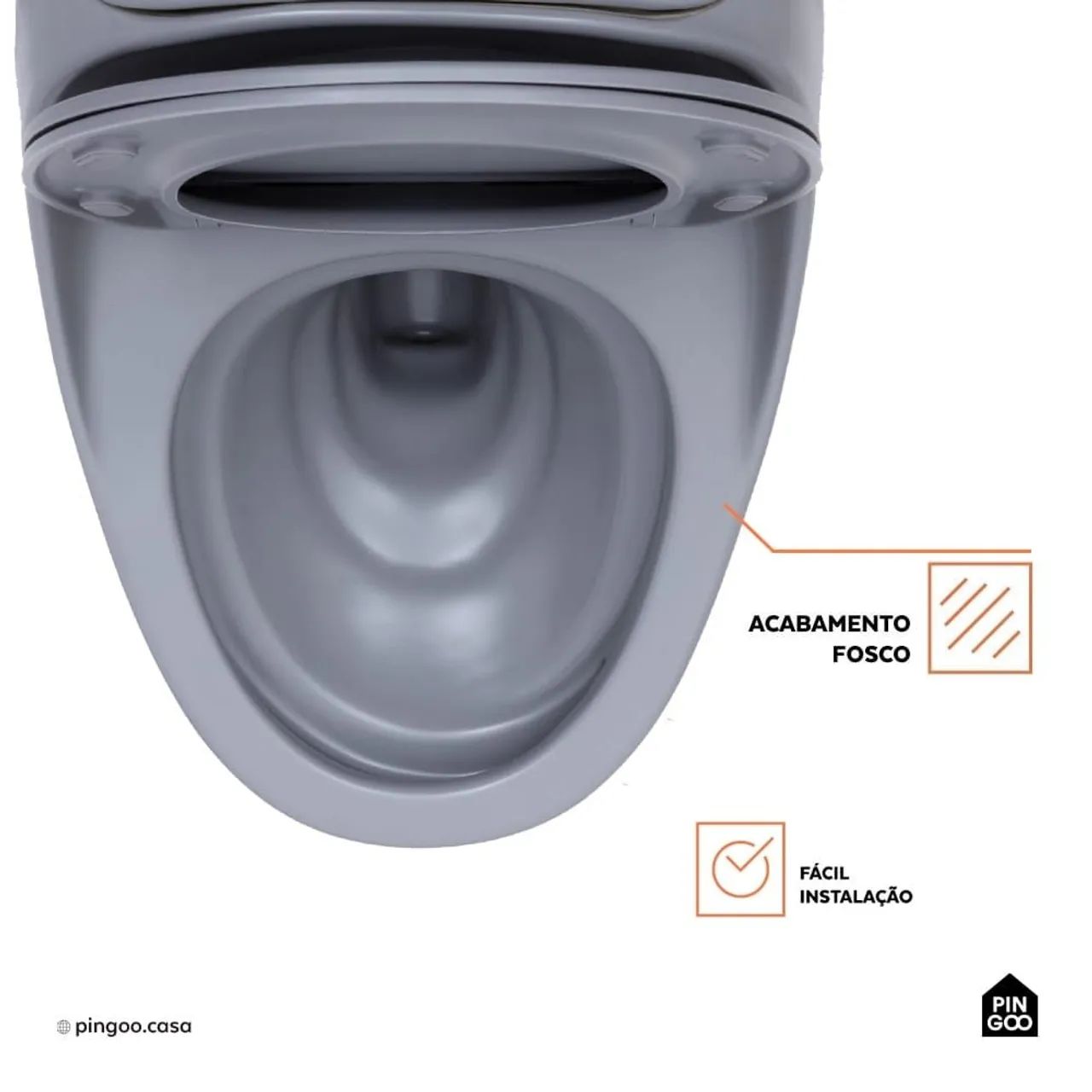 Vaso sanitário caixa acoplada pingo - Foto 3