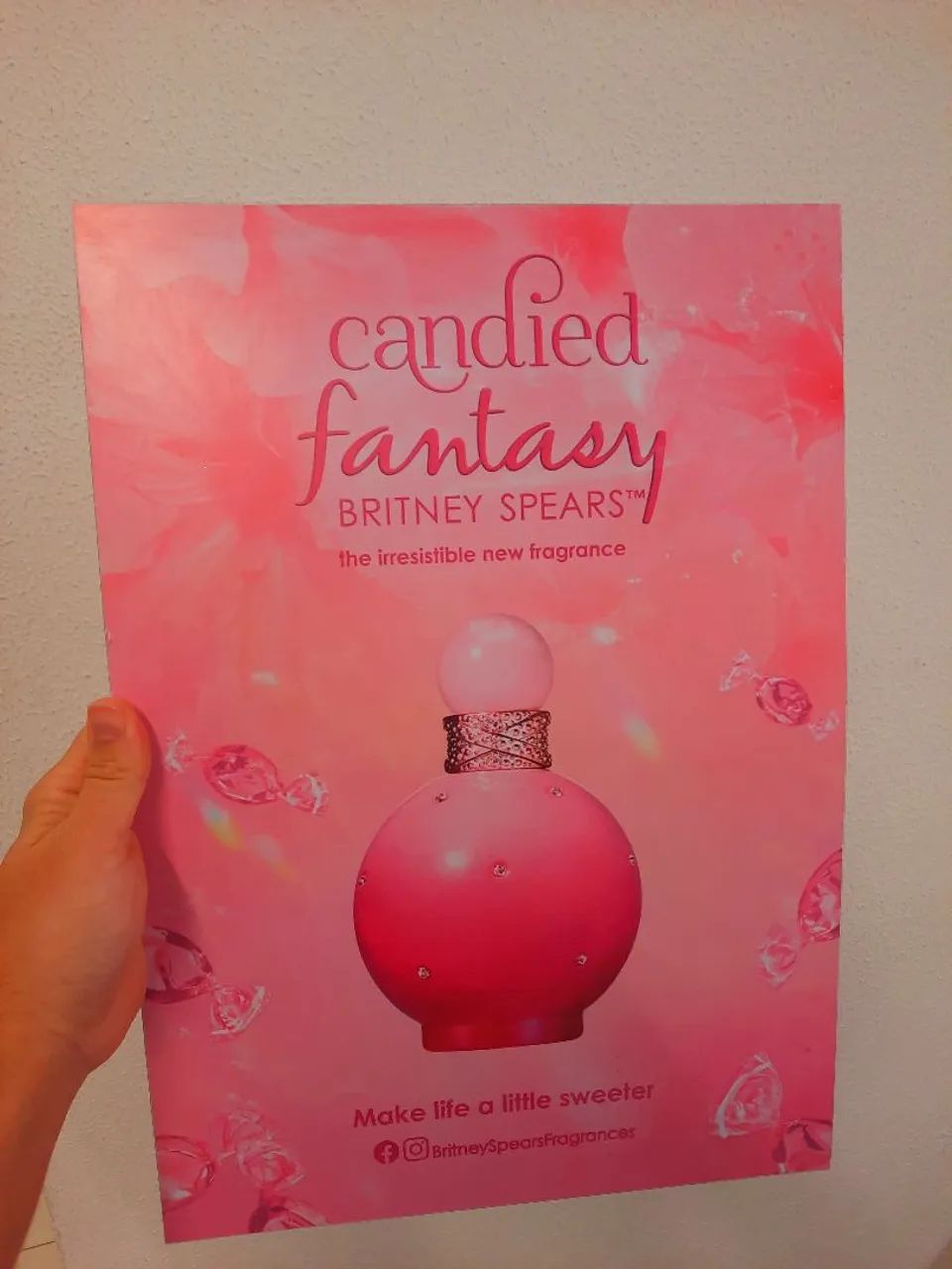 BANNER PERFUME BRITNEY SPEARS 