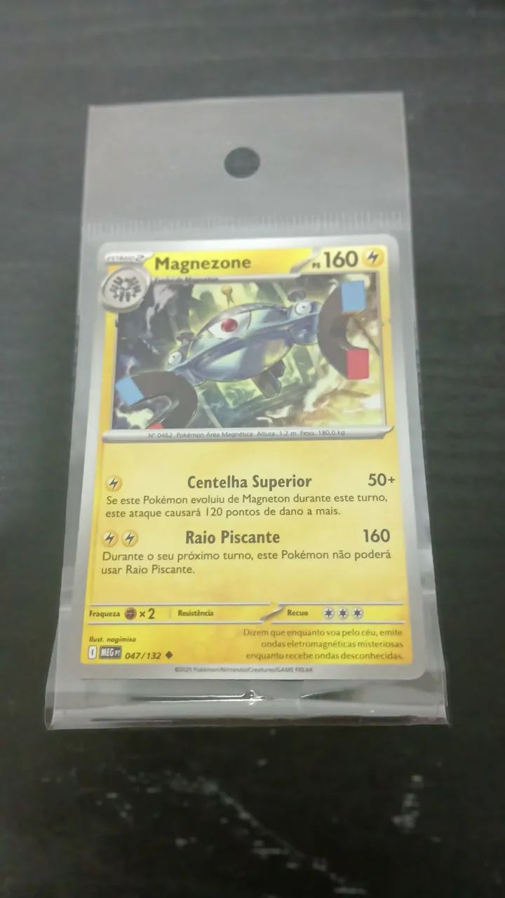 Carta pokemon de magnazone 