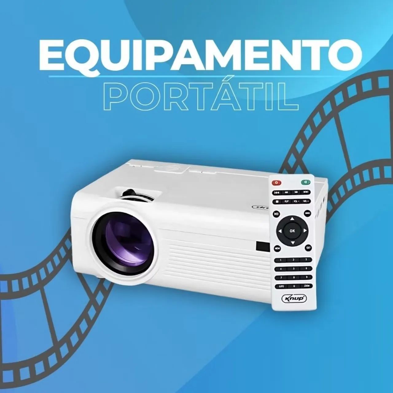 Projetor KNUP 1800 Lumens - Foto 3