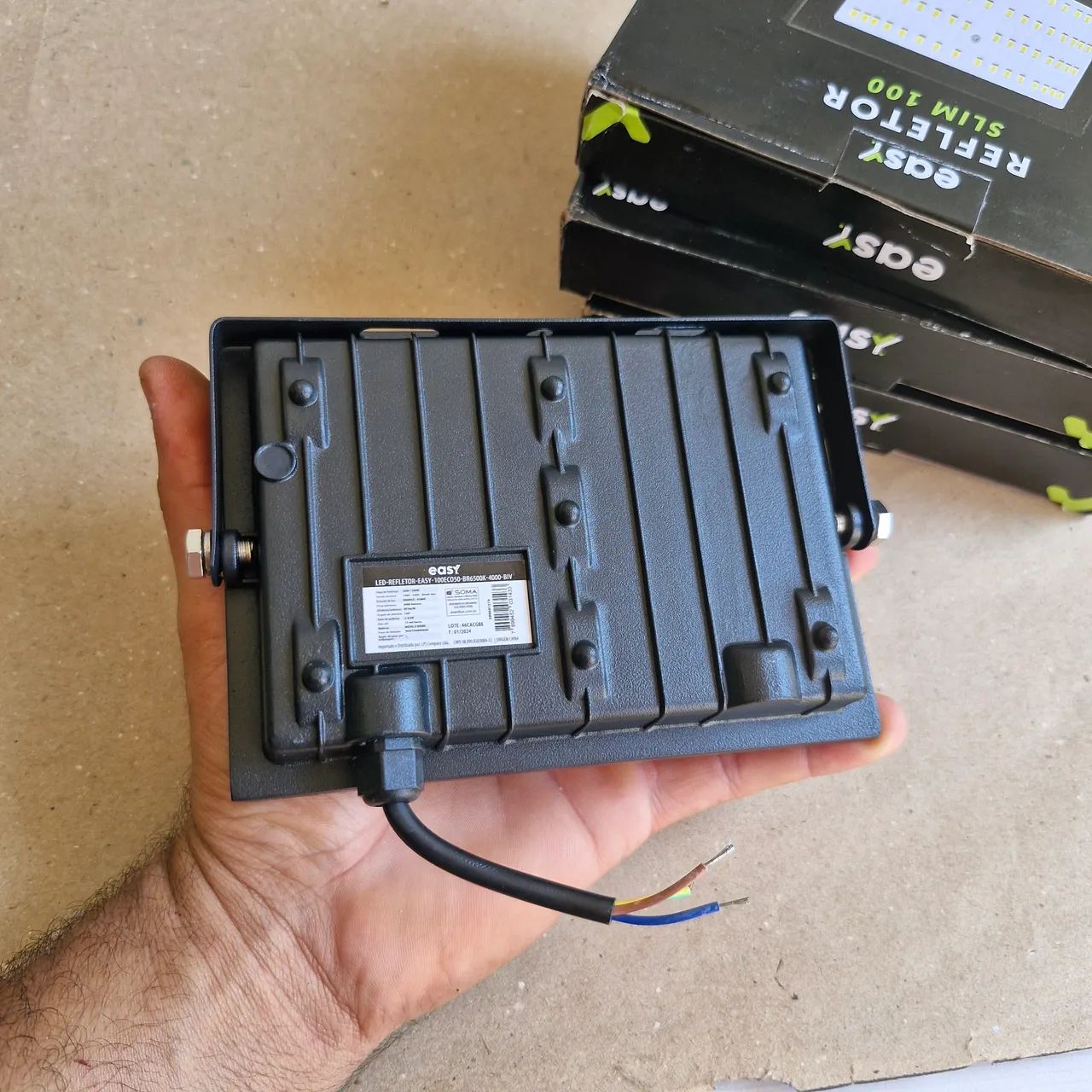 Refletor 100W Led Branco Frio  - Foto 2
