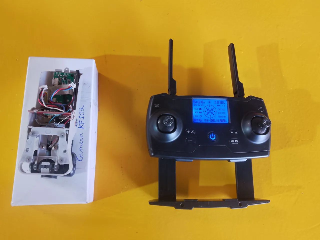 Controle+câmera drone FK 102 funcionando perfeitamente!