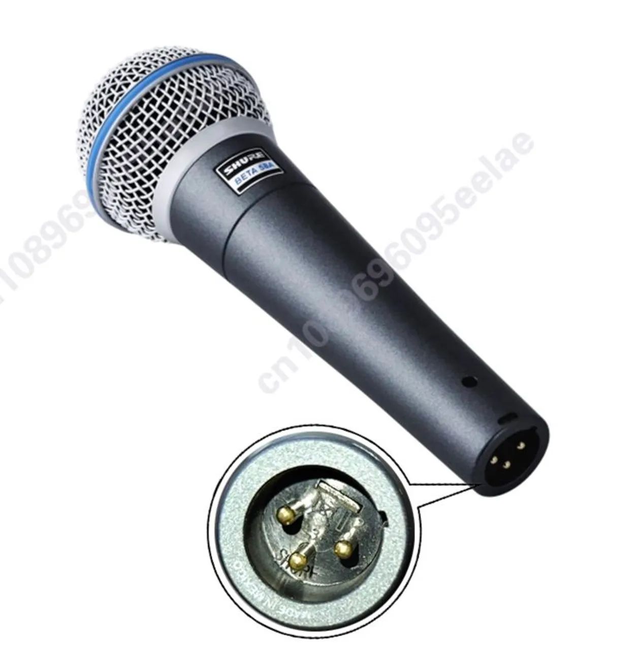 Microfone Shure Beta 58A Dinâmico Cardioide - Foto 3