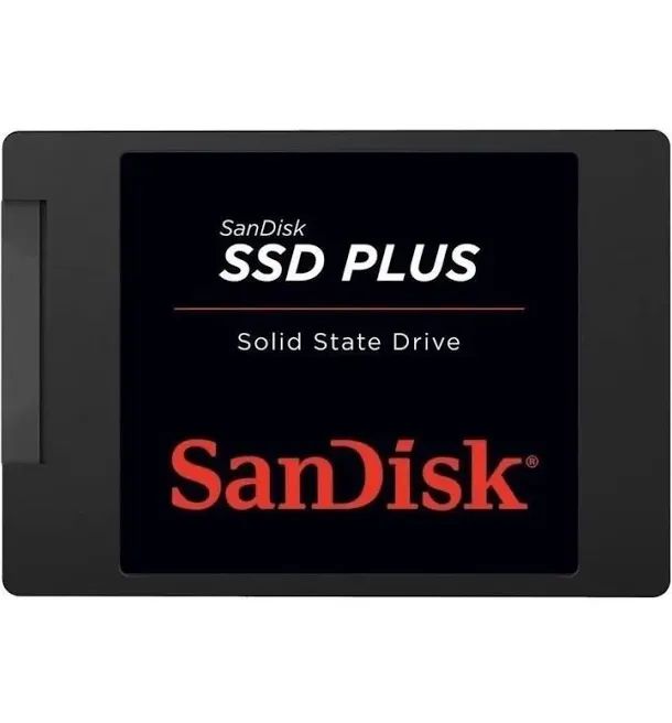 SSD Plus SanDisk  240GB preto