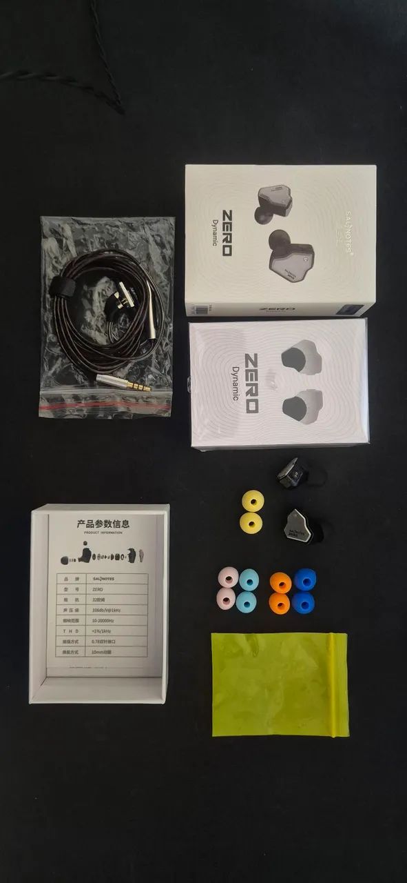 Fone IEM Salnotes 7Hz Zero com microfone - Foto 2
