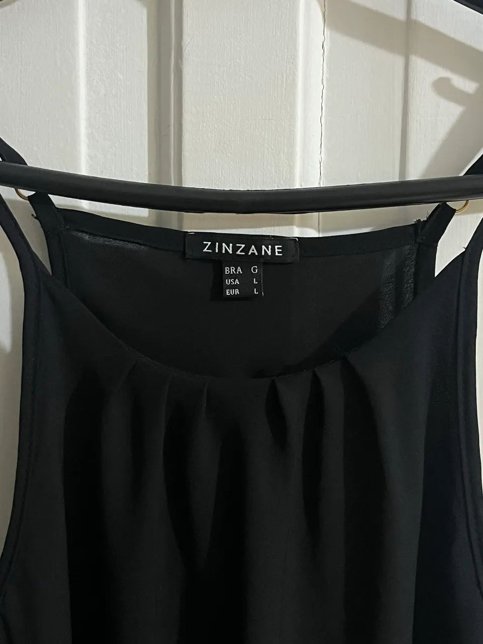 Blusa Zinzane Preta G