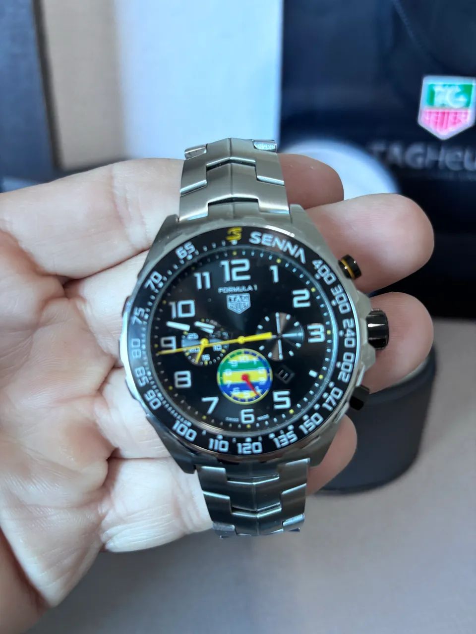 TAGheuer F1 Airton Senna automático 