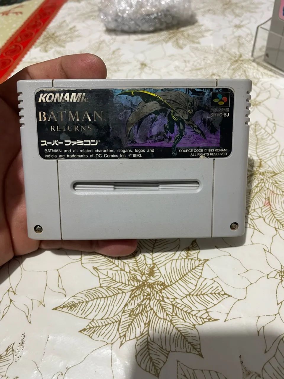 Batman returns original super Snes 
