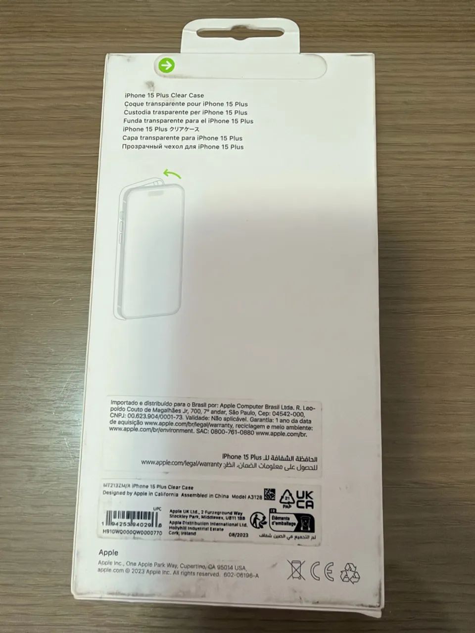 capa iPhone 15 plus clearcase magsafe Apple - Foto 4