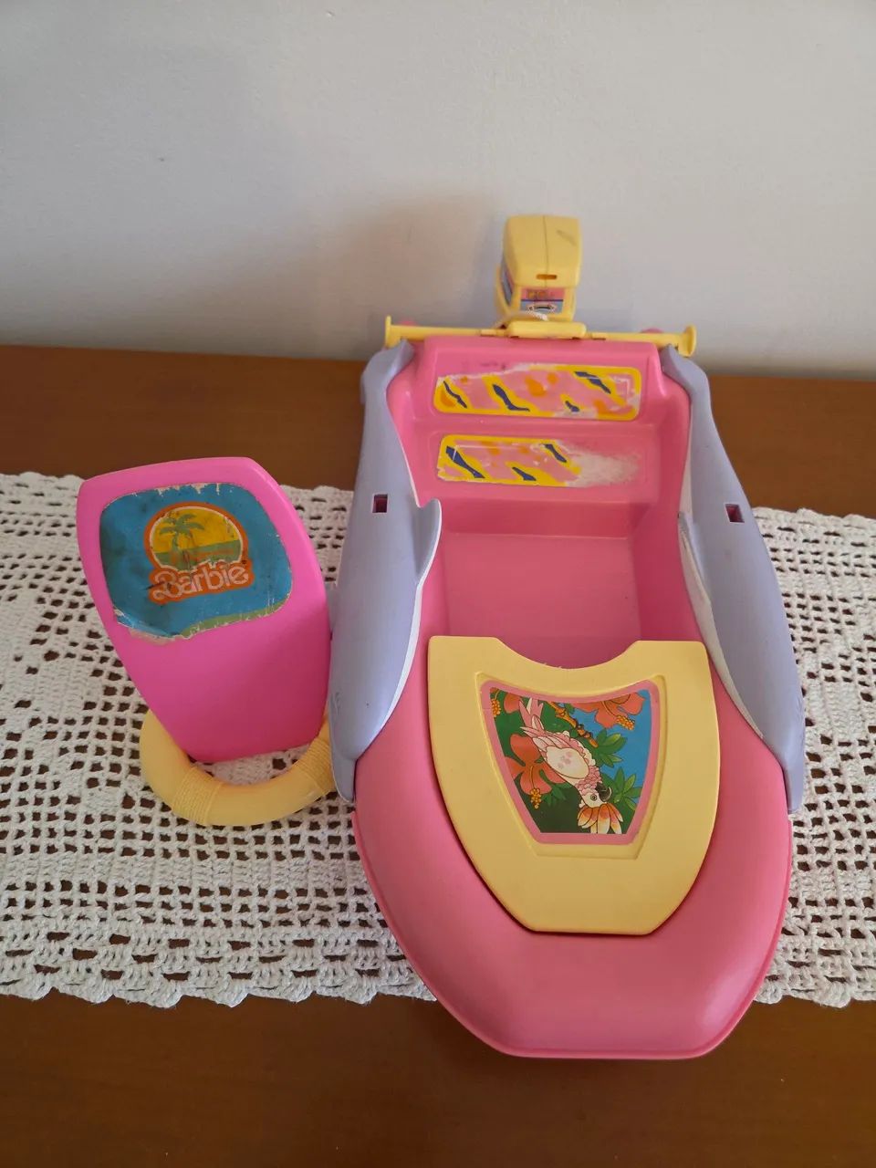 Barco da Barbie - anos 80 original - Foto 3