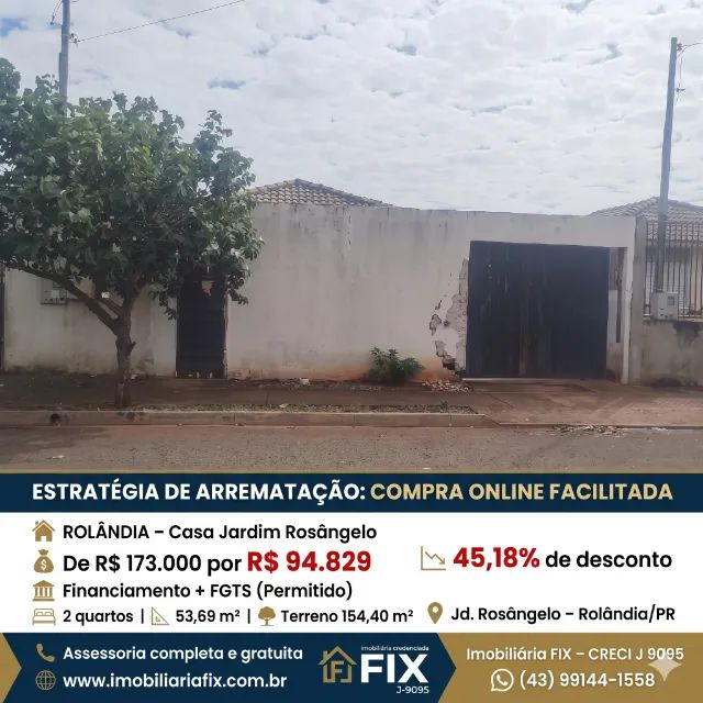 REALIZE O SONHO COM R$ 94 MIL: CASA PRÓPRIA COM 2 QUARTOS E GARAGEM PAGANDO MENOS QUE UM A