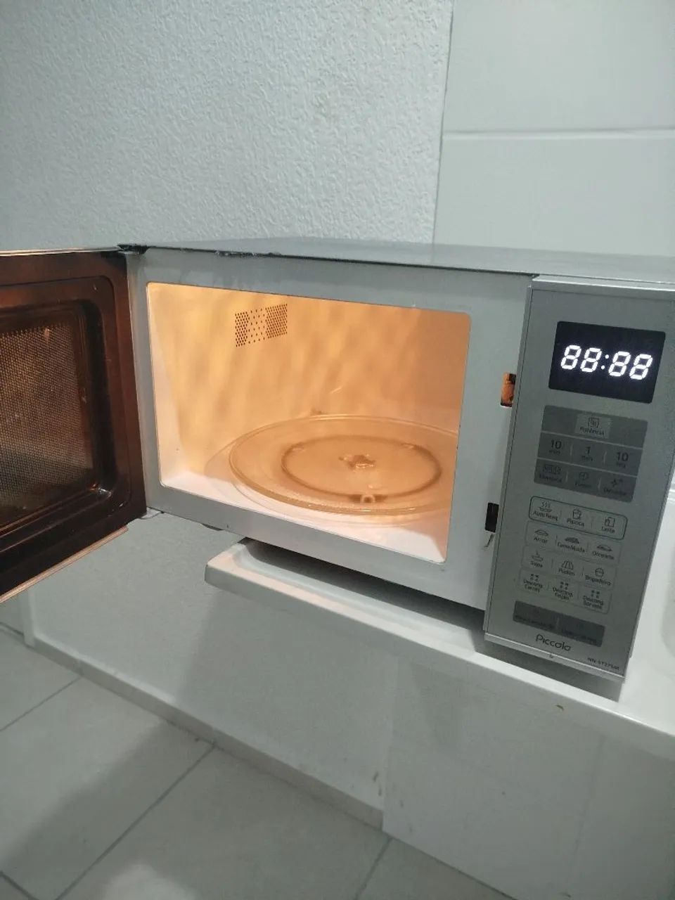 Microondas espelhado funcionando normalmente  - Foto 5