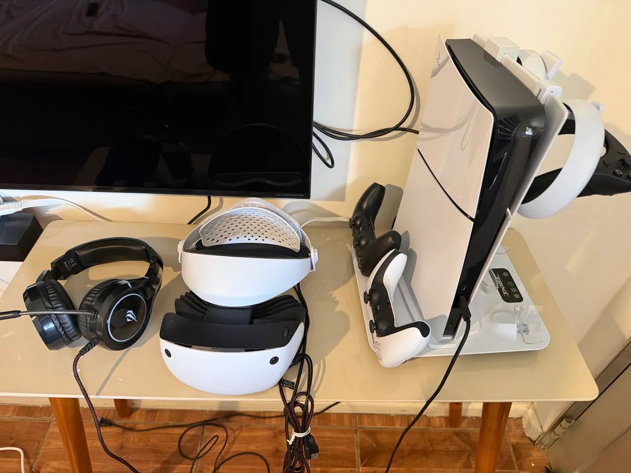 Ps5/ VR2/ Base Carregadora/ Fone - Foto 3