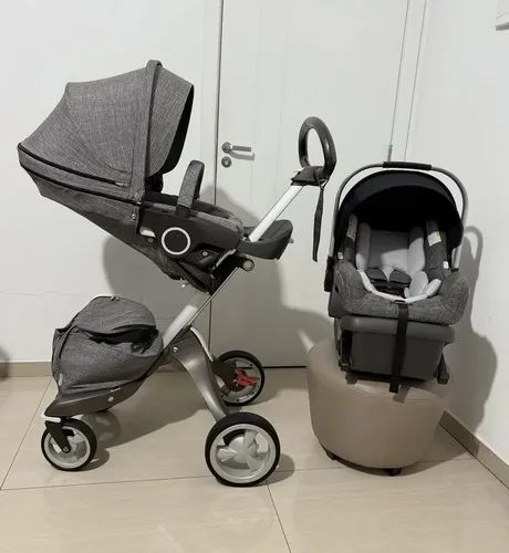 Carrinho E Bebê Conforto Para Passeio Stokke Xplory E Nuna - Foto 2