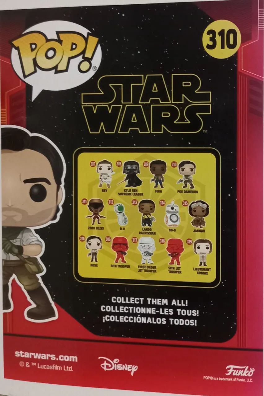 Funko Pop Poe Dameron - Star Wars #310 - Foto 3