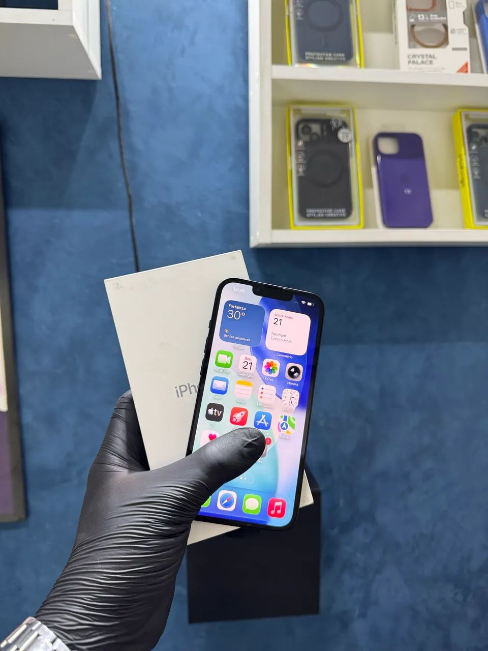 IPHONE 13 128GB PRETO OPORTUNIDADE  - Foto 4