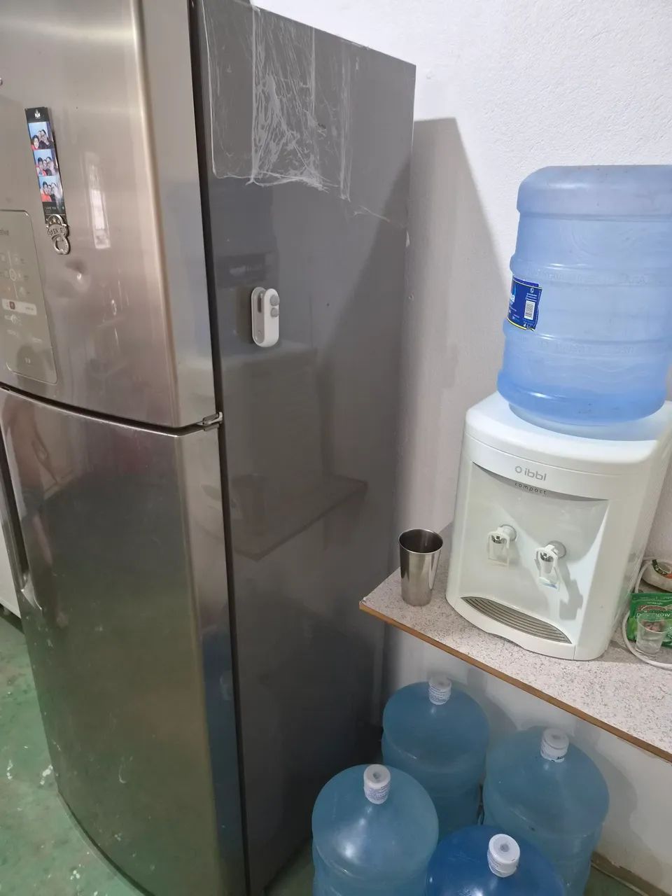 Geladeira Brastemp BRM50 cinza. - Foto 3