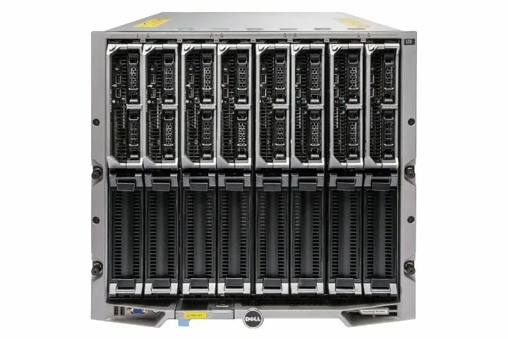 Servidor Dell Blade M1000e com 6 Lâminas M630 e M640 Testado