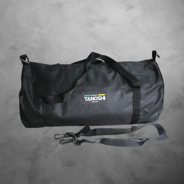 Bolsa Tanoshi de Nylon Preta - Resistente, Espaçosa e Prática - Foto 3