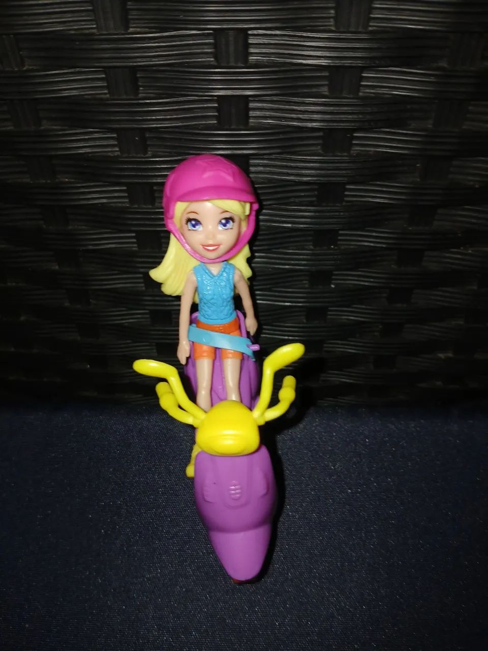 Polly Pocket com a motocicleta  - Foto 3