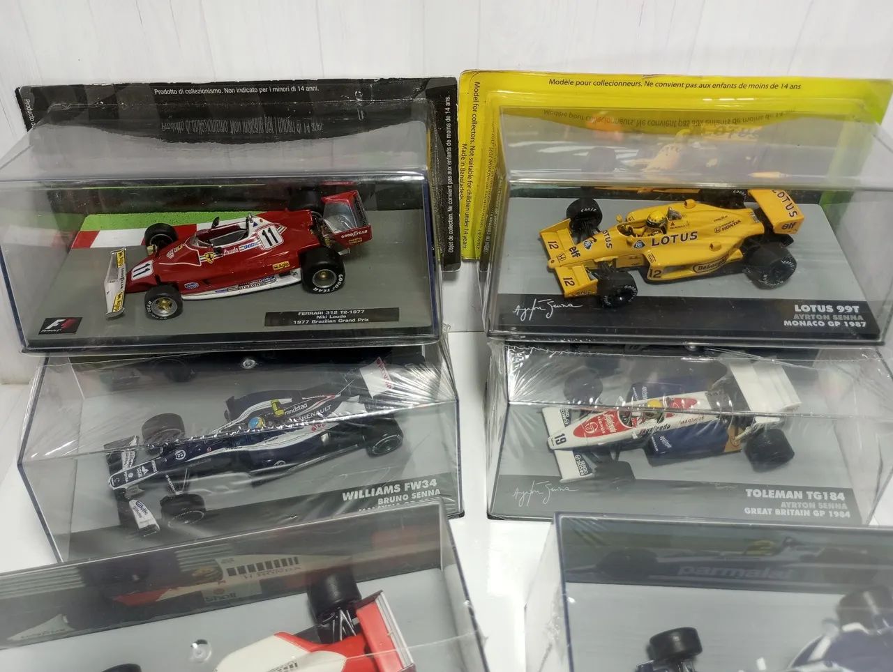 6 Carrinhos Formula 1 - Ayrton Senna  - Foto 2