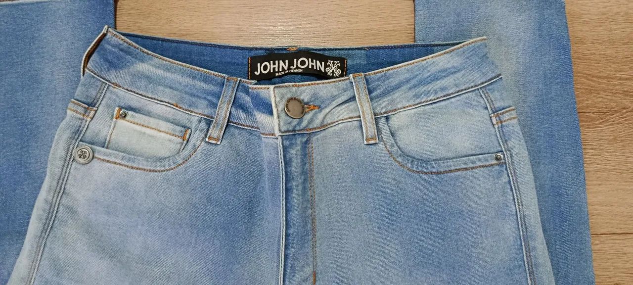 Calça jeans feminina Original Jhon Jhon N. 40 - Foto 3