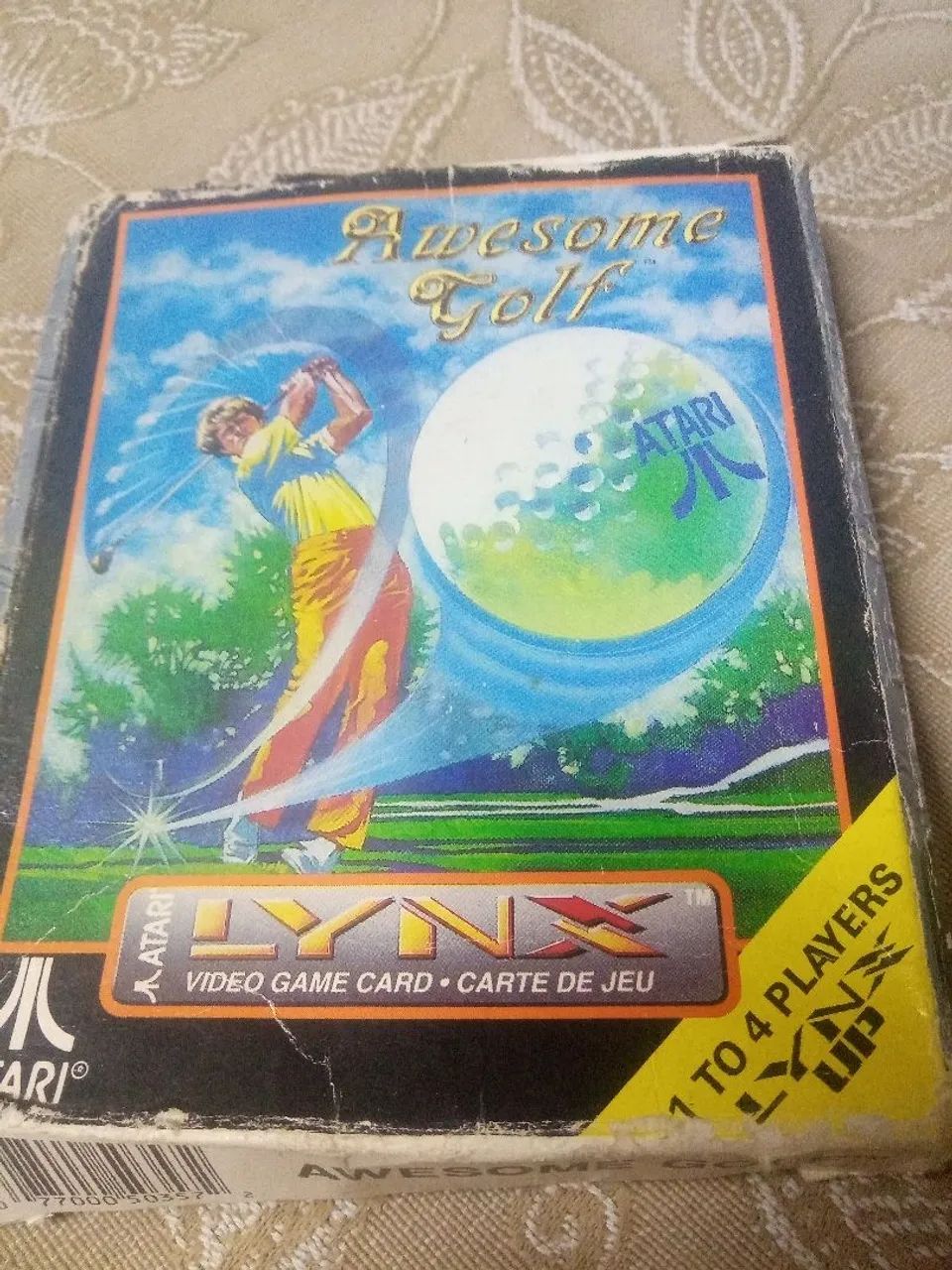 Jogo Awesome Golf Atari Linx
