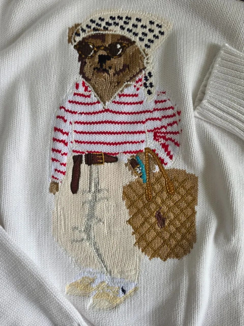 Polo Bear Trico / Sueter Branco - Foto 3