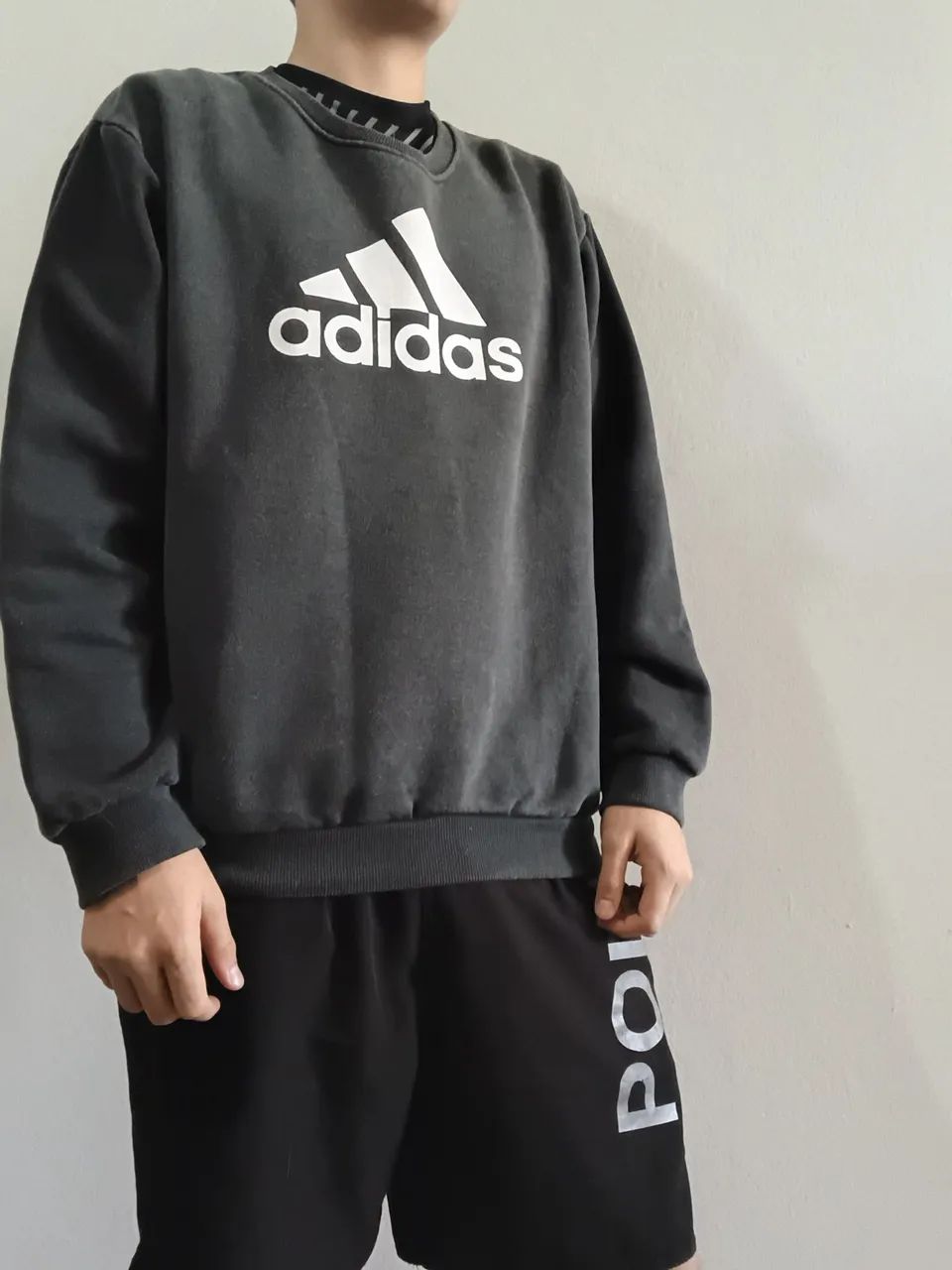 Blusa da Adidas Preta - Foto 2