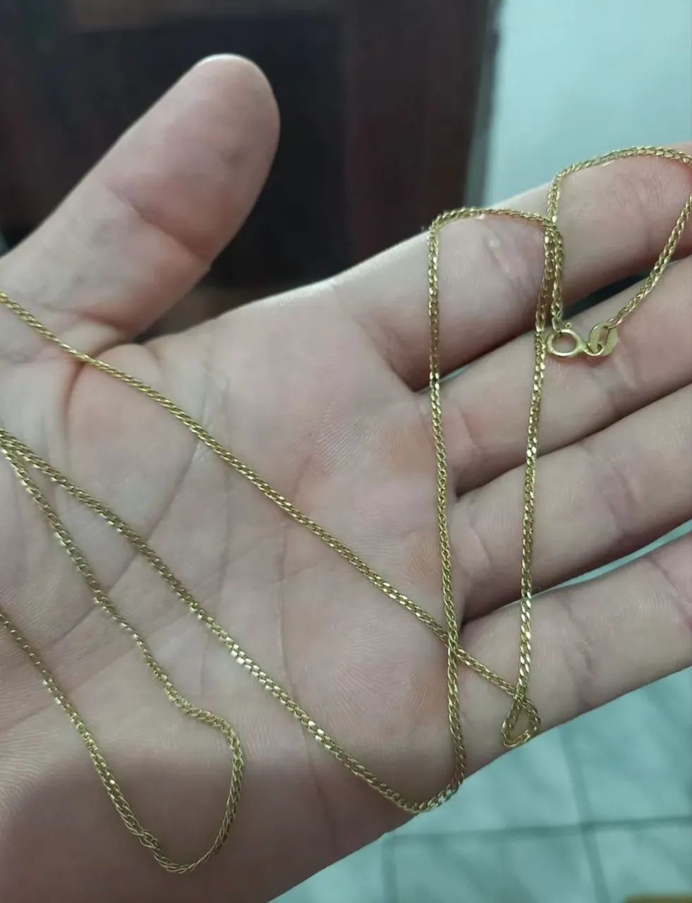 Corrente em ouro 18K Maciço 