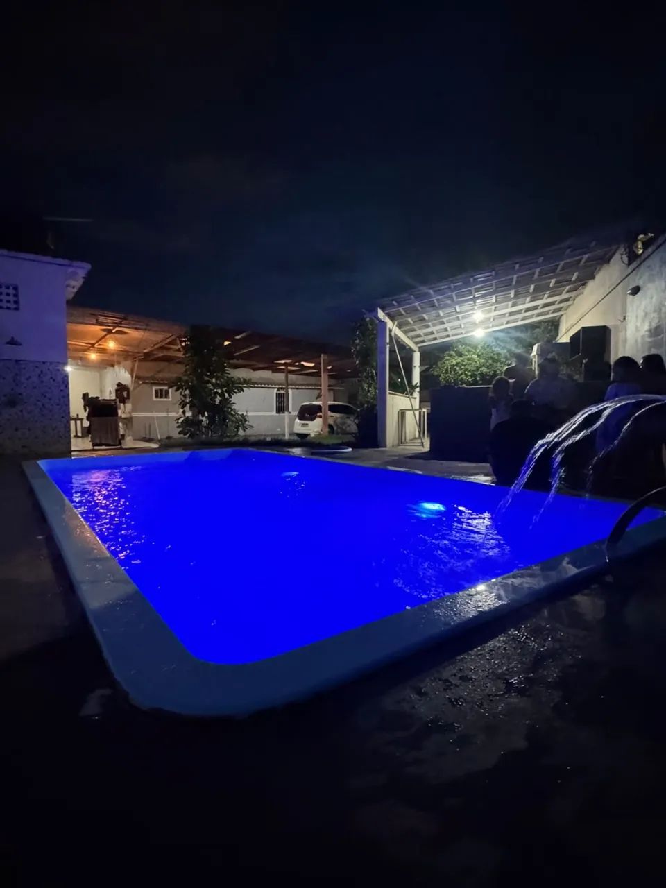 Casa com piscina para eventos 
