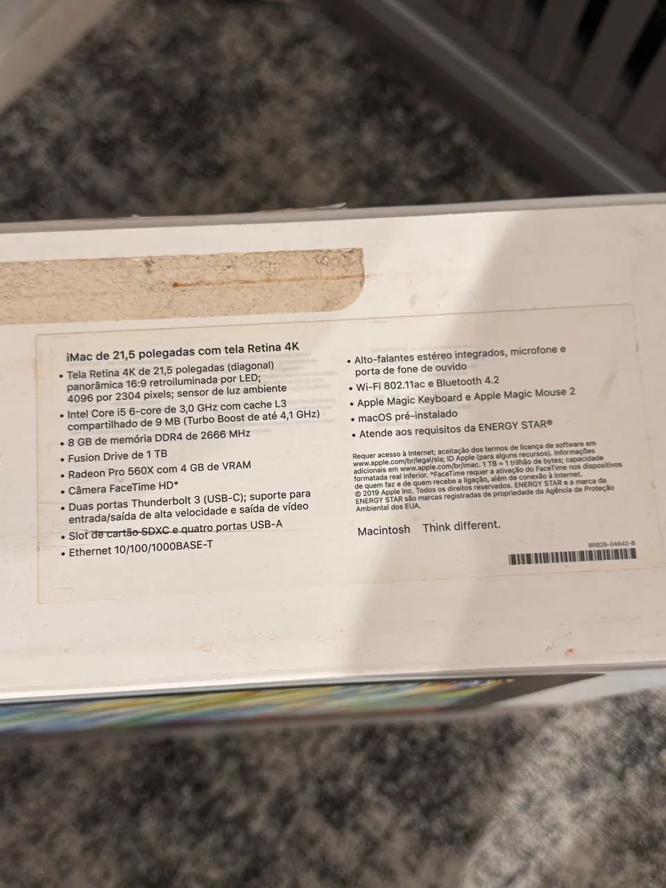 iMac 21,5" 2019 4K 8GB/1TB i5  - Foto 5