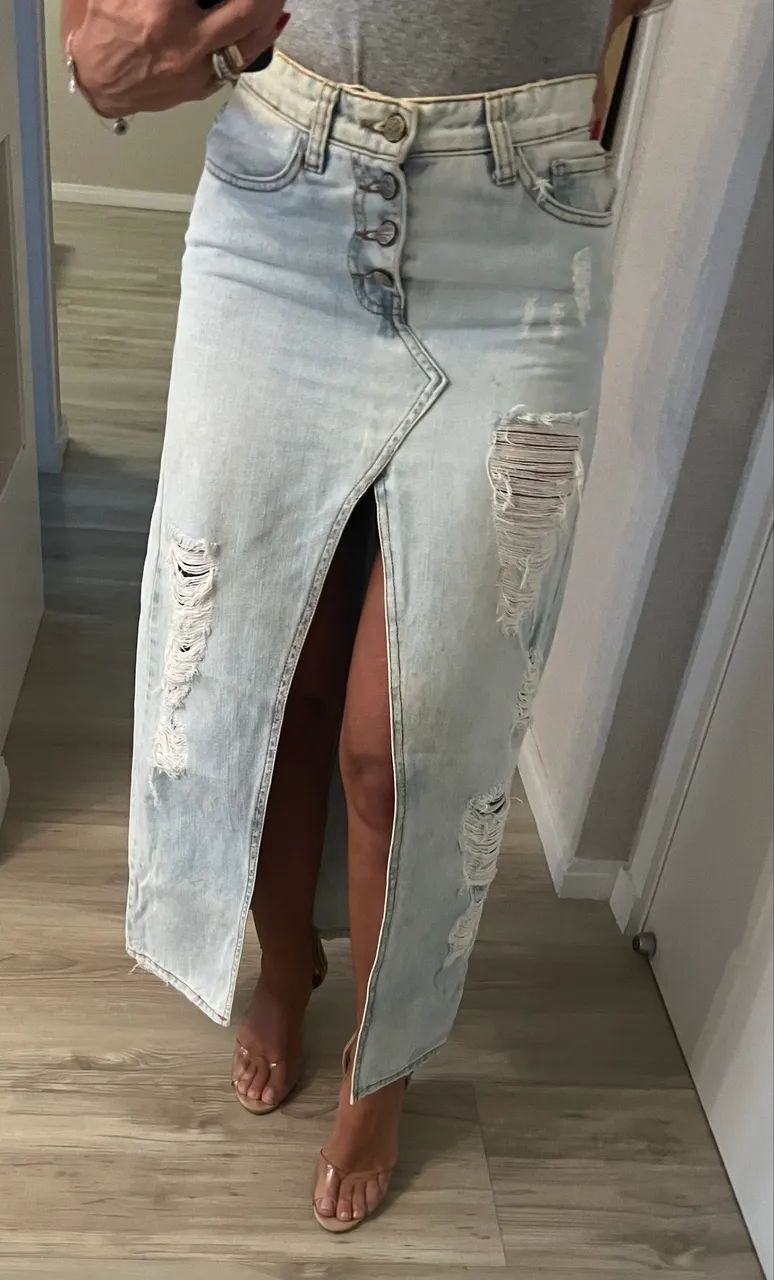Saia jeans FARM - Foto 3