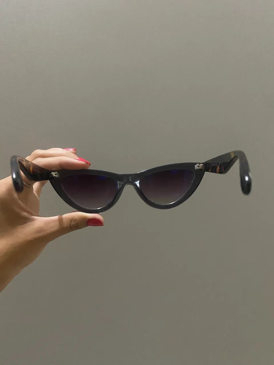 Óculos Gatinho Retro (Tortoise & Preto) - Foto 2