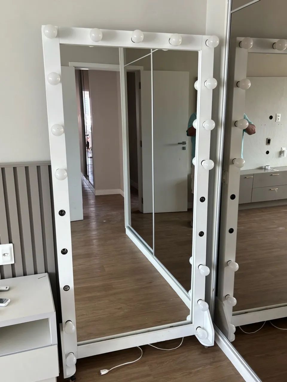 ESPELHO CAMARIM 21 led
