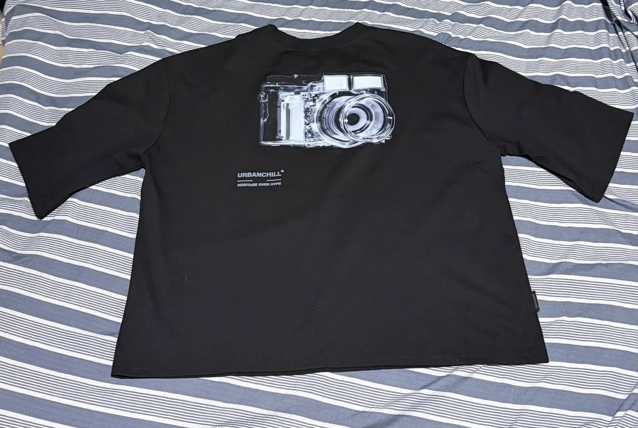 Camiseta Oversized Preta XL - Foto 2