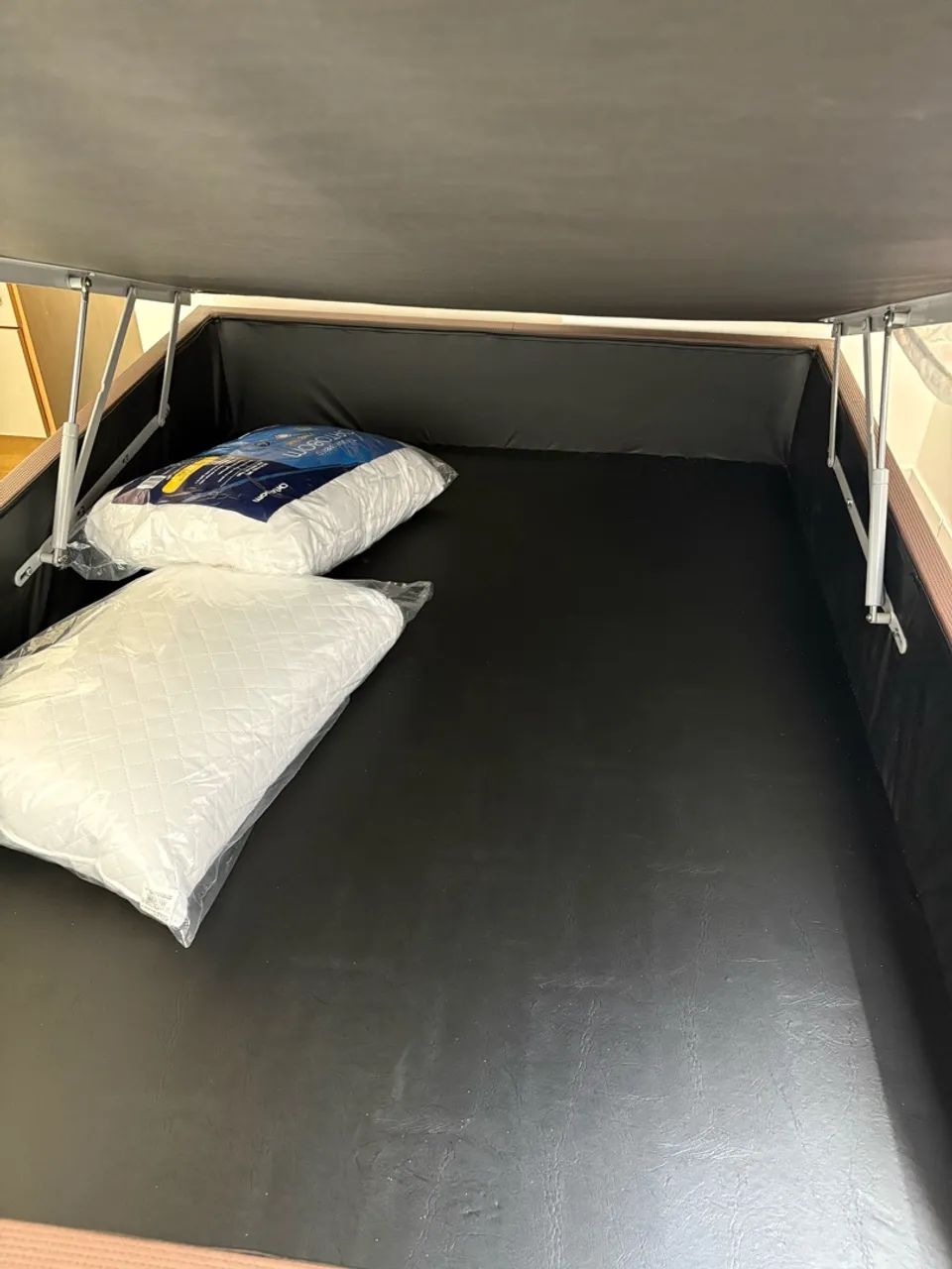 Vendo base de cama box baú - Foto 3