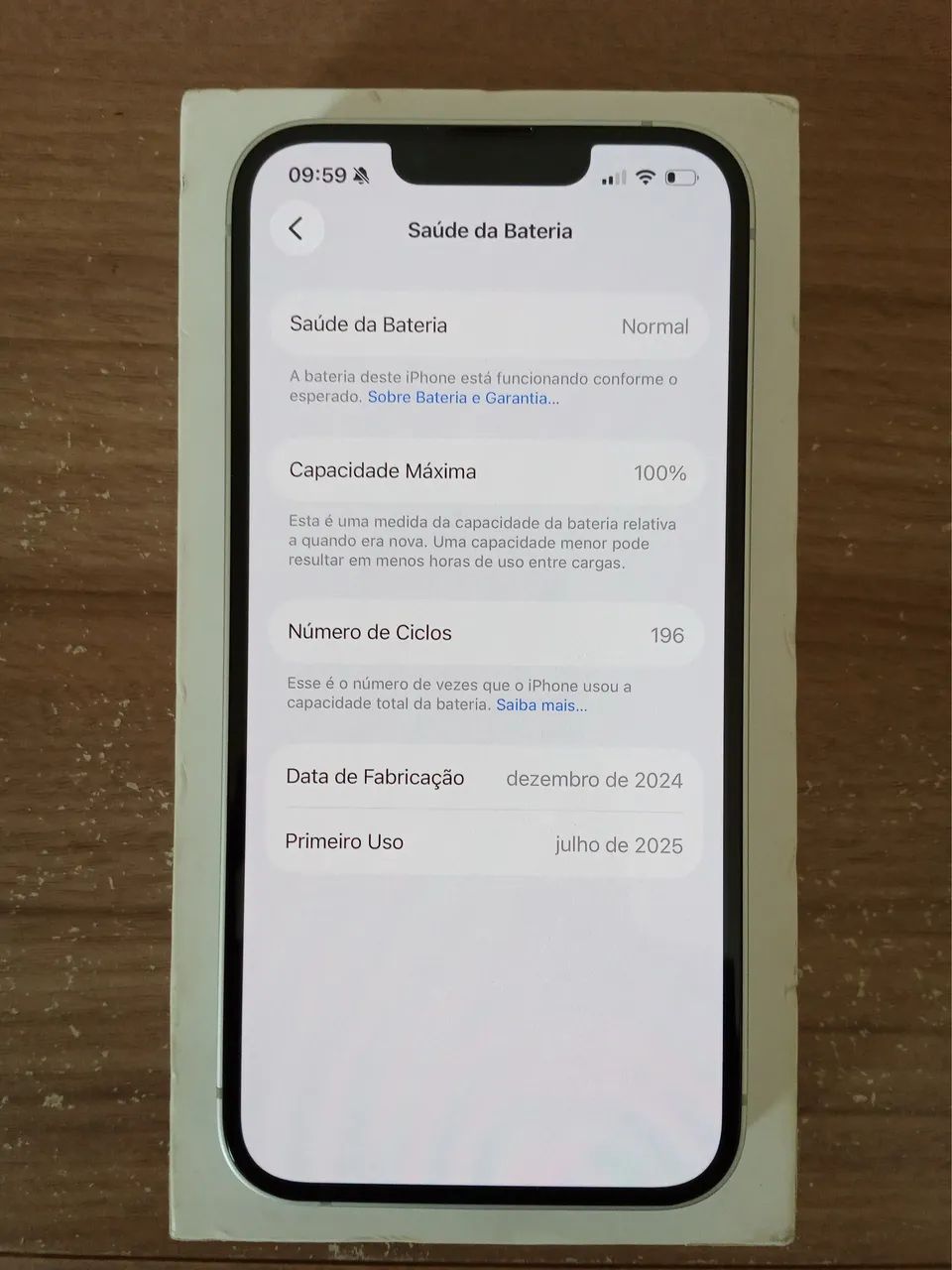 iPhone 16e 256GB Branco Impecável | Bateria 100% | Sem Riscos - Foto 3
