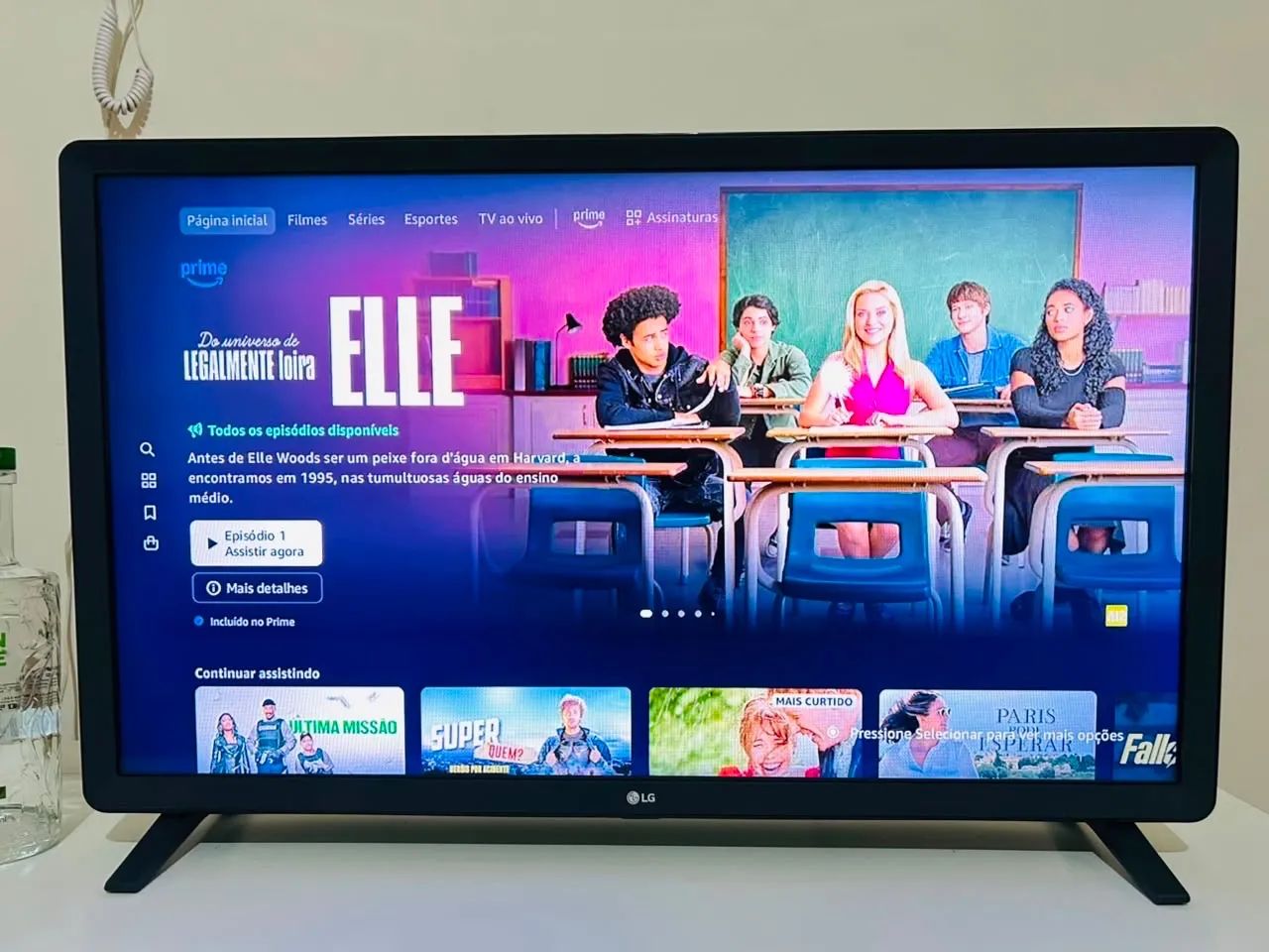 Smart tv LG 24 polegadas impecável  - Foto 3