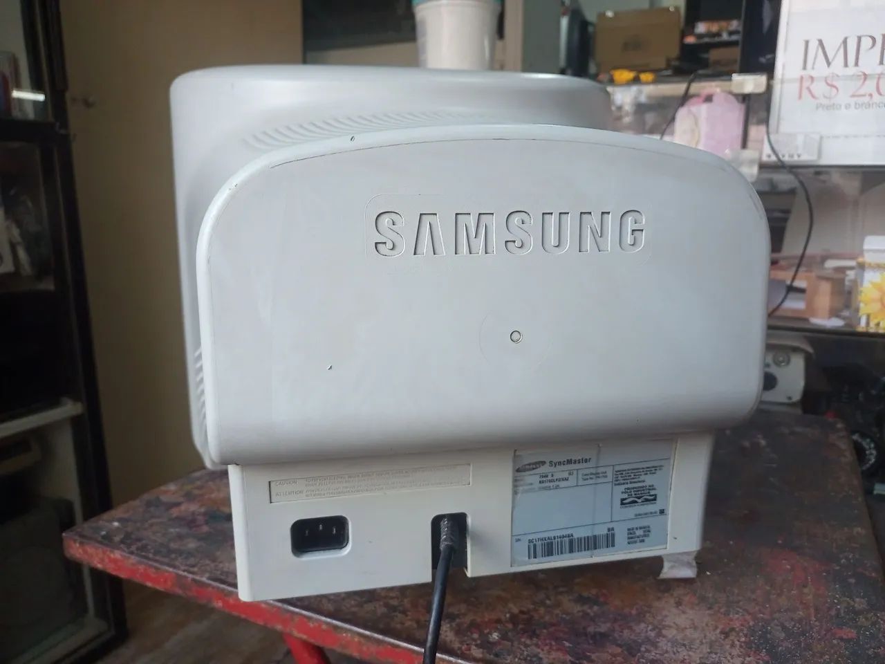 Monitor CRT Sansung 17 polegadas  - Foto 3